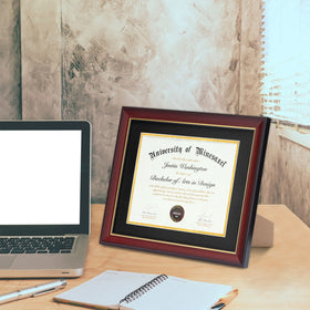 Minesaxel diploma frame back hardware with mounting options