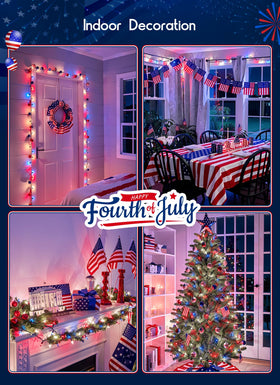 Minetom 360-degree sparkling bulbs create a festive mood for celebrations.