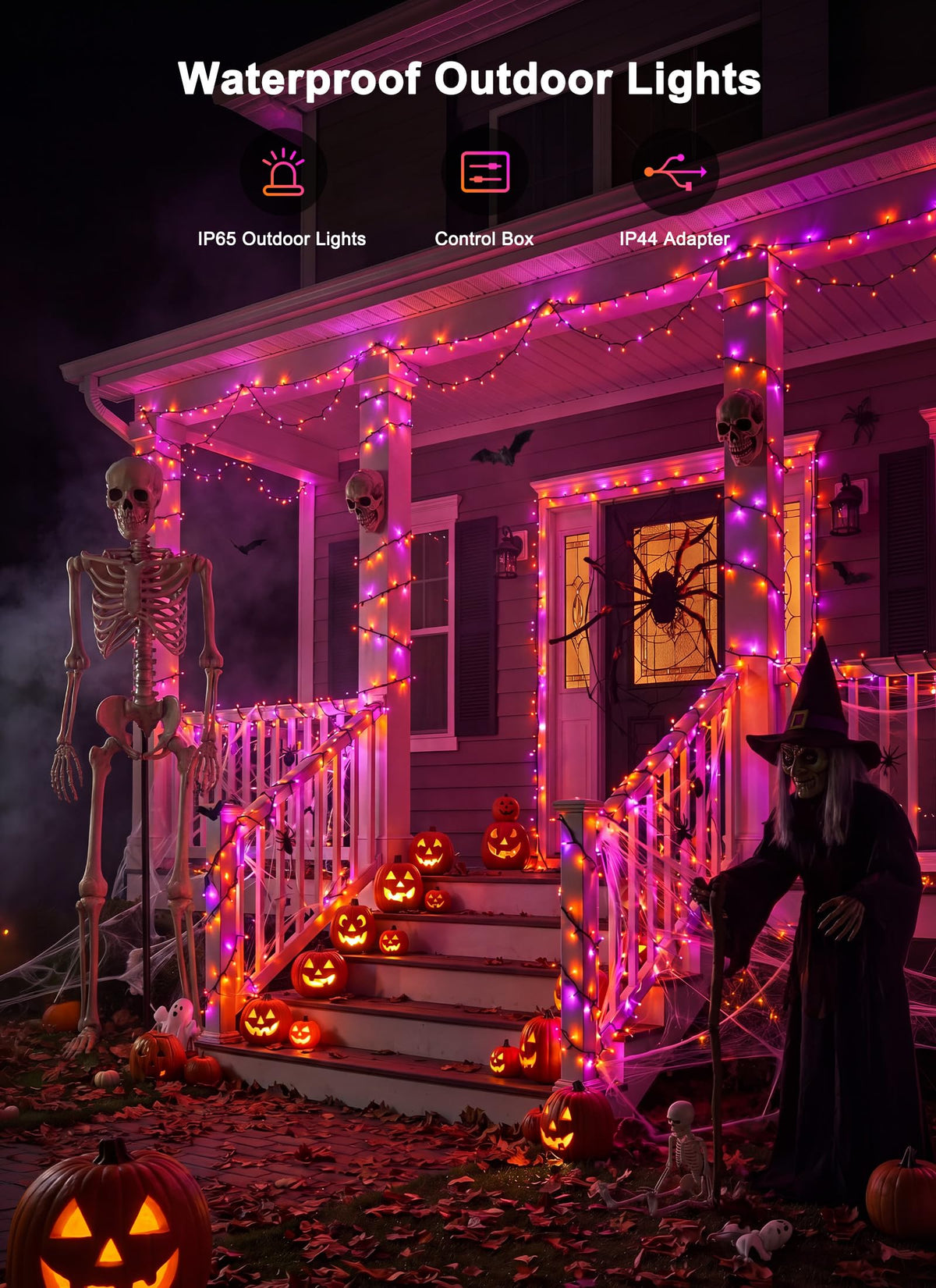 Minetom app-controlled LED string lights for customizable ambience.