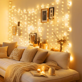 Minetom curtain lights create cozy ambiance for bedrooms and parties