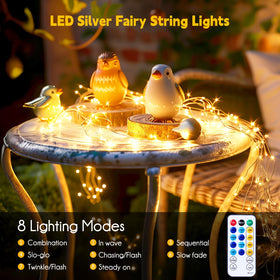Minetom DIY decor lights elevate centerpieces, wreaths, walls, and windows with subtle shimmer.