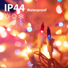 Minetom IP44 waterproof light string suitable for all-weather outdoor use