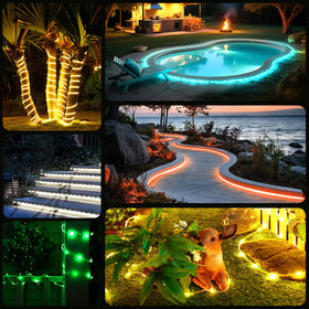 Minetom versatile lights suit trees, fences, patios for cozy vibes.