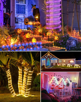 Minetom wrap around tree or fence for festive lighting.