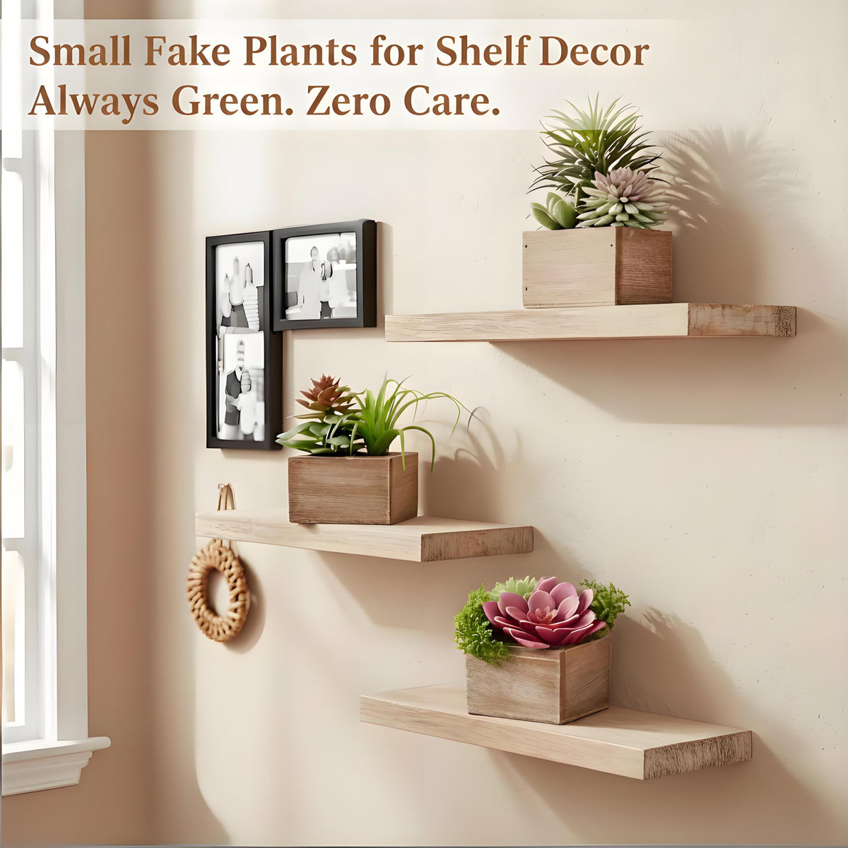 Versatile decor for living rooms, bathrooms, kitchens, or weddings.