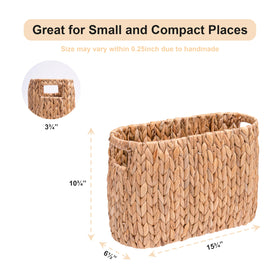 MINHKUST durable handcrafted basket with tight weave for lasting storage