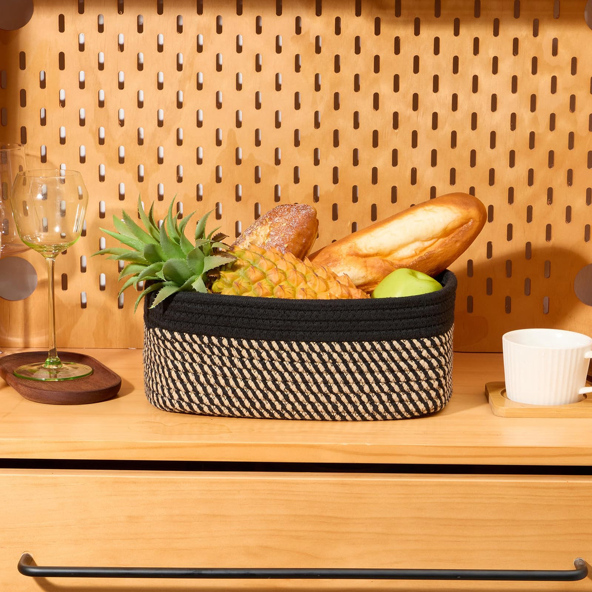 MiniArk nursery and playroom organizer baskets for toys.