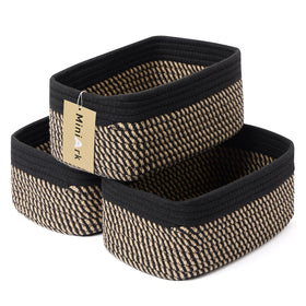 MiniArk small storage baskets 3-pack for desktop organization.