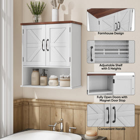 Mino Kesper open shelf blends decor with practical bathroom storage