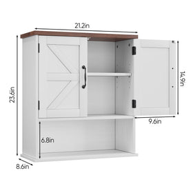 Mino Kesper wall-mounted cabinet offers compact design for easy installation