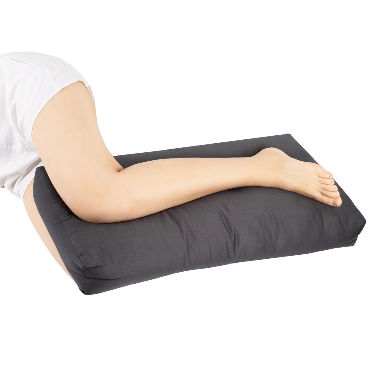 MINUPWELL knee pillow for side sleeping improves hip alignment and comfort.
