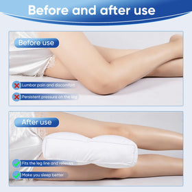 MINUPWELL seam design helps the pillow stay in place when turning sides.