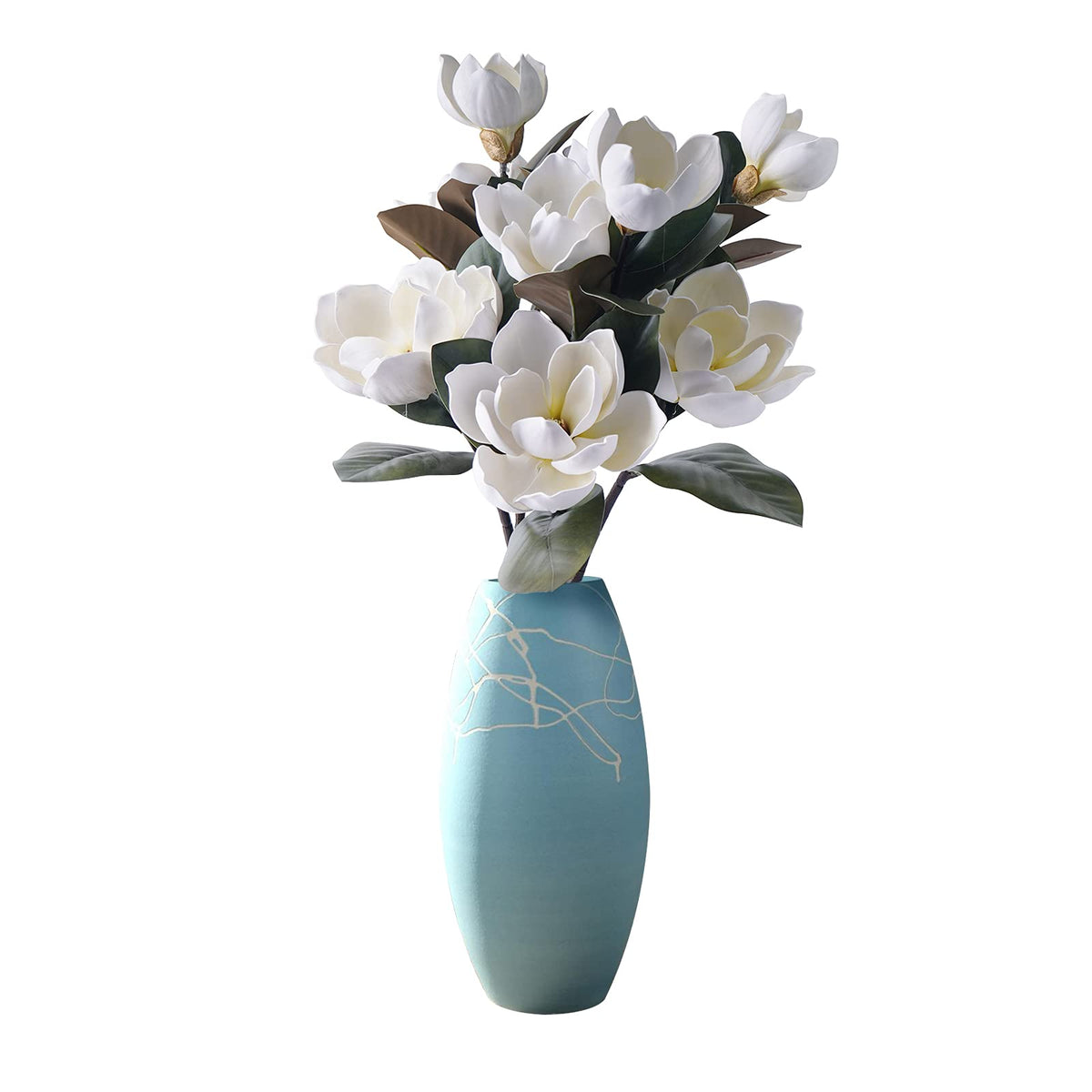 MINYULUA magnolia branch green leaves add natural texture to rooms