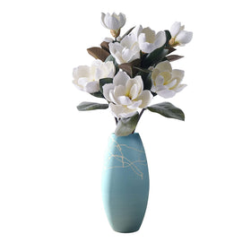 MINYULUA magnolia branch green leaves add natural texture to rooms