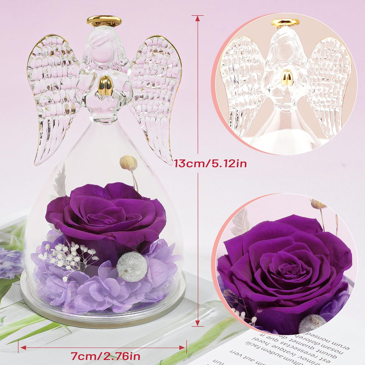 Miofula forever rose gift for mom, ideal for birthdays and anniversaries