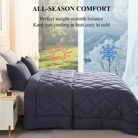 MIOTO eight corner tabs keep the duvet securely in place.