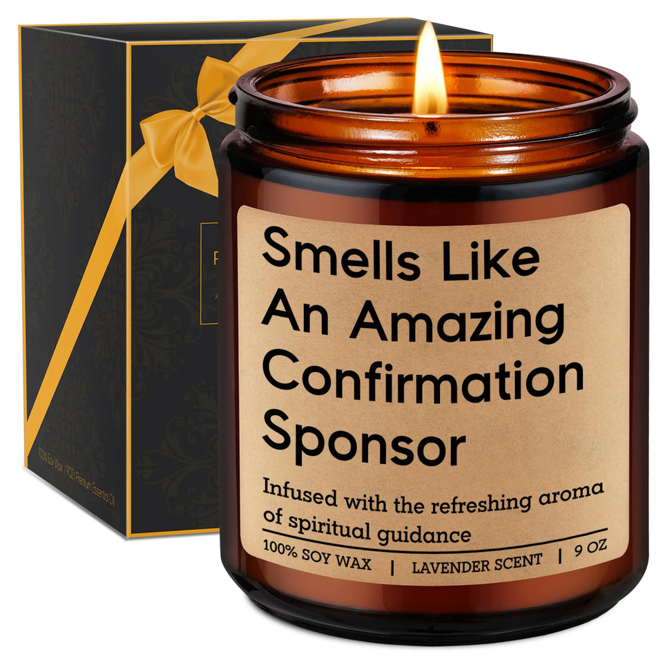 Miracu Candle confirmation-sponsor-gift: a thoughtful token for appreciation during confirmation ceremonies.