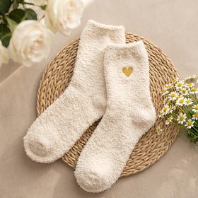 Mirasphere wool socks — soft warmth for all-day comfort.