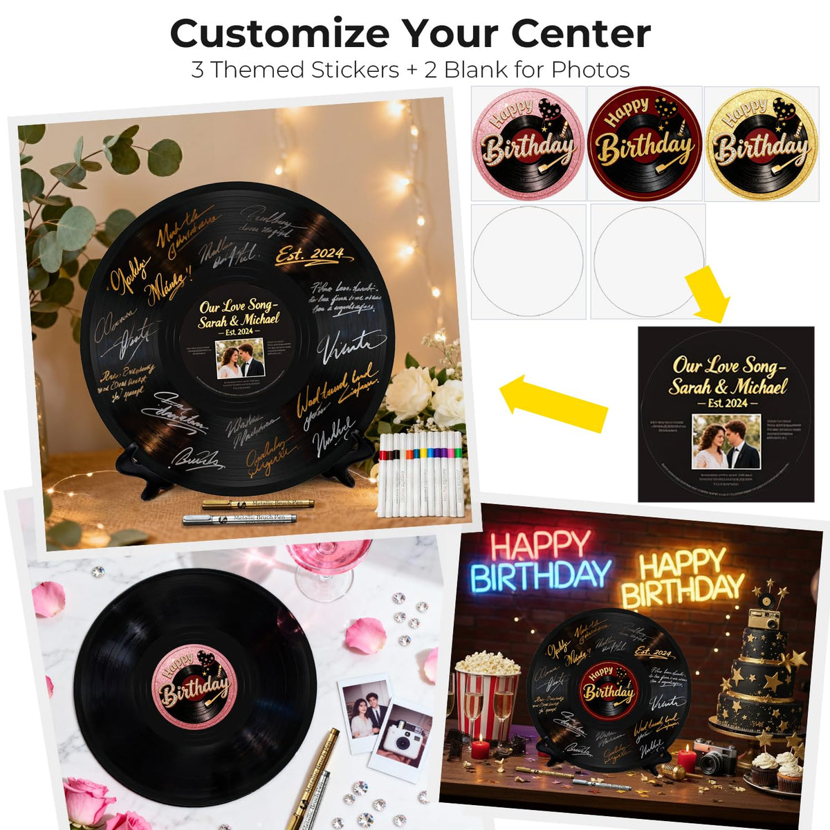 Miravoo paper place cards guide guests with style