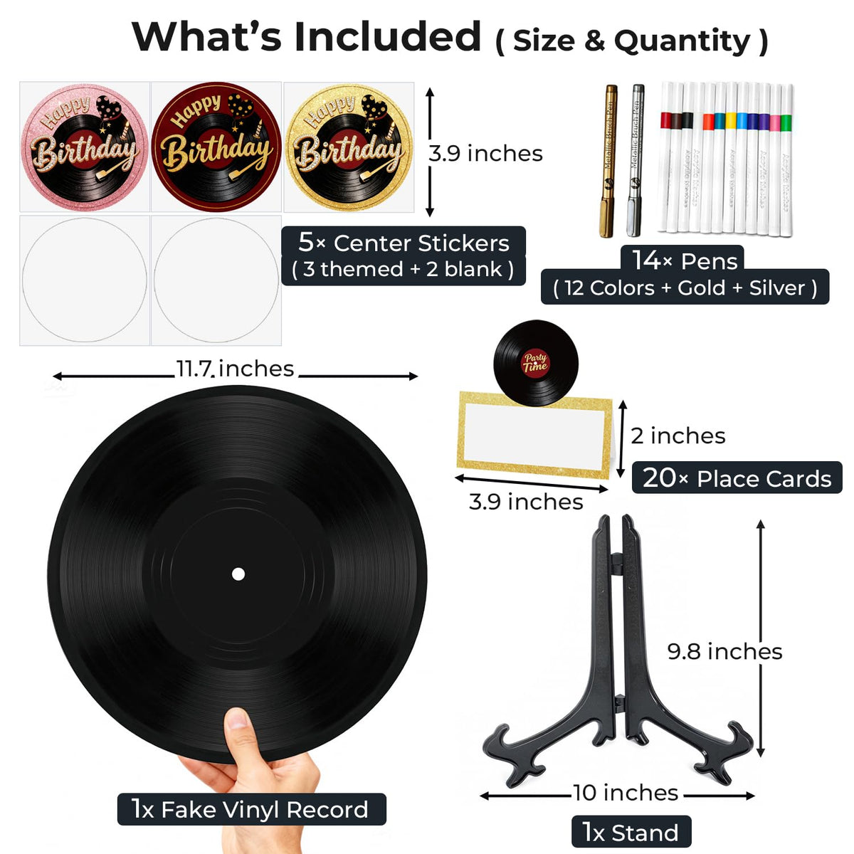 Miravoo record display stand showcasing signed keepsake