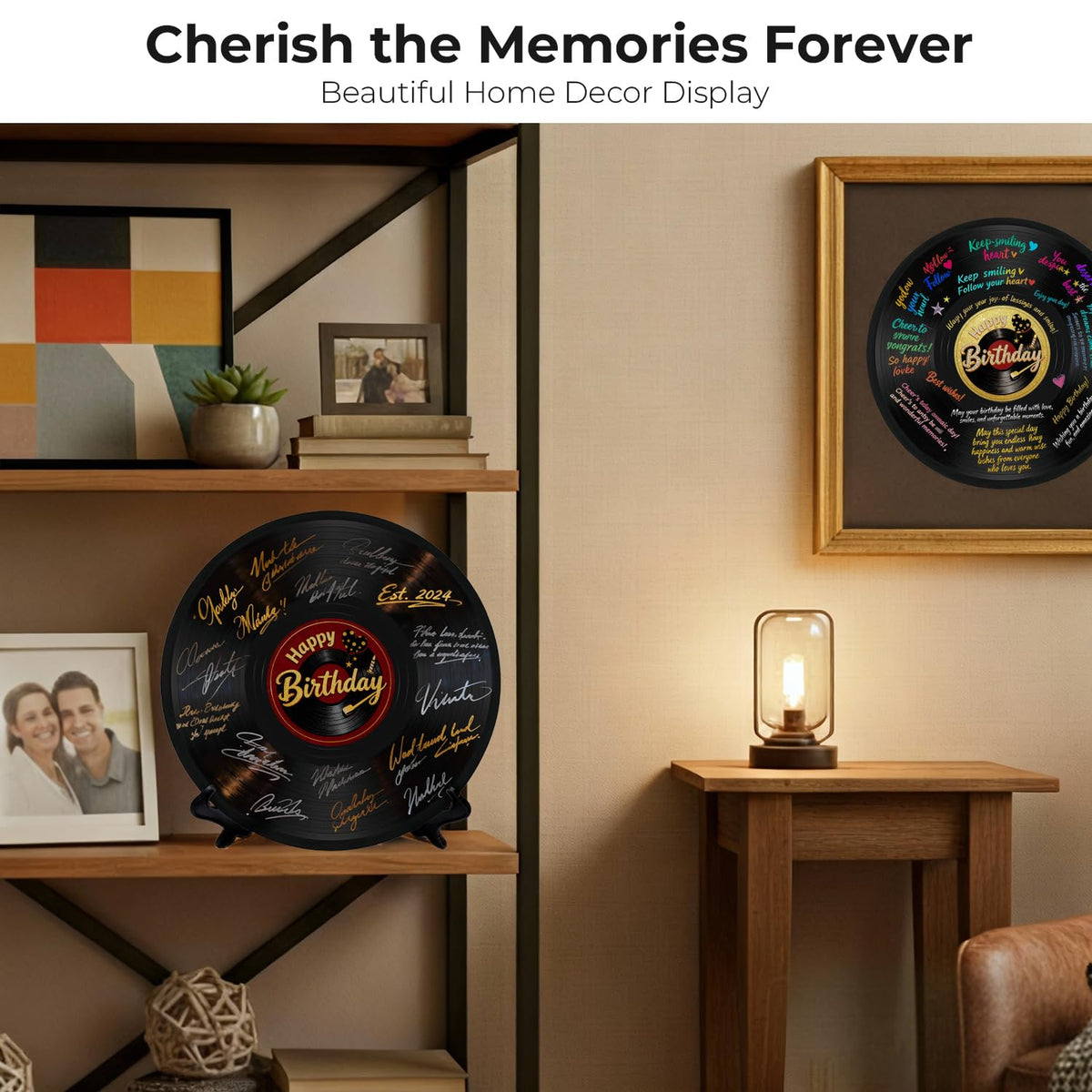 Miravoo signed record on display keeps memories visible