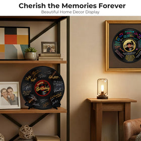 Miravoo signed record on display keeps memories visible