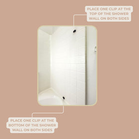 MiReDe 4 pack doubles as loofah or washcloth holder in the shower