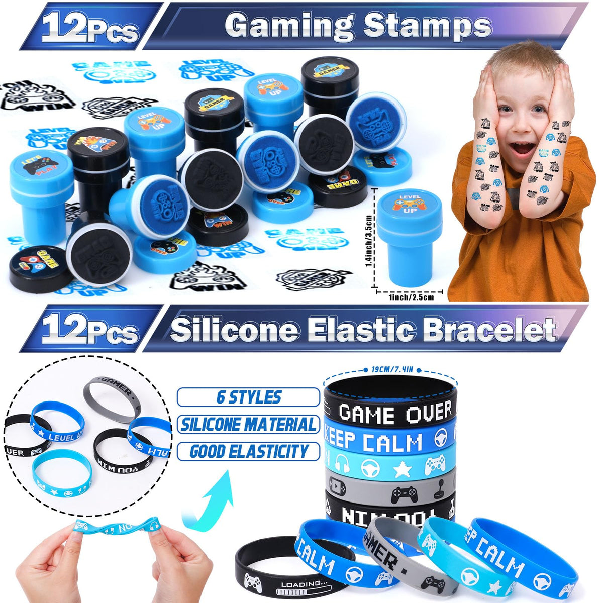 Mishopy gamer notebooks invite creative journaling during party activities.
