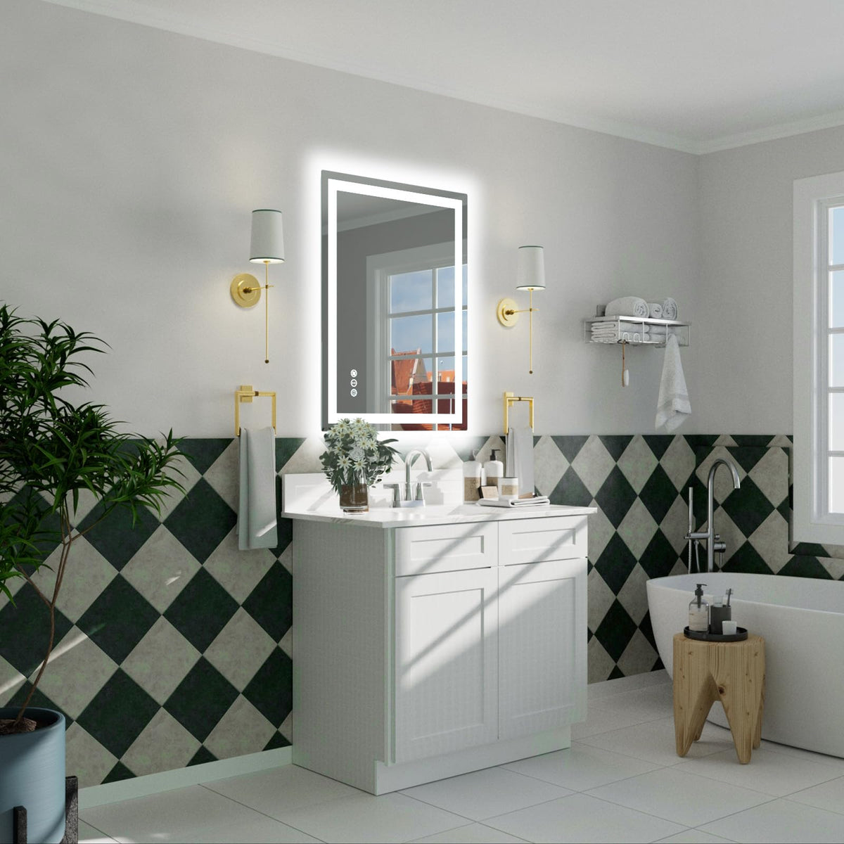 Miskerm sleek, modern bathroom design elevates space