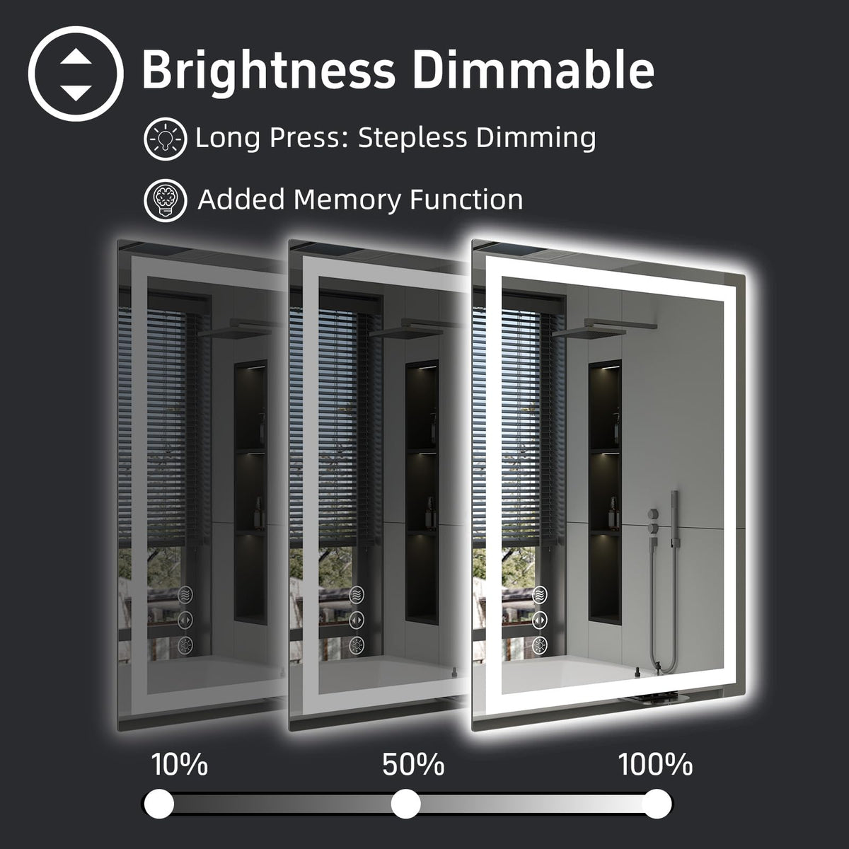 Miskerm tempered glass mirror emphasizes safety and durability in bathrooms