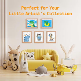 MISNEACH durable design offers kid-friendly display that reduces clutter.