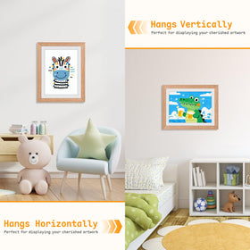 MISNEACH plexiglas cover provides clear protection while showcasing artwork.