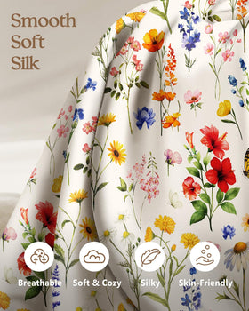 Miss Adola hidden zipper detail on pillowcase for secure nightly use.