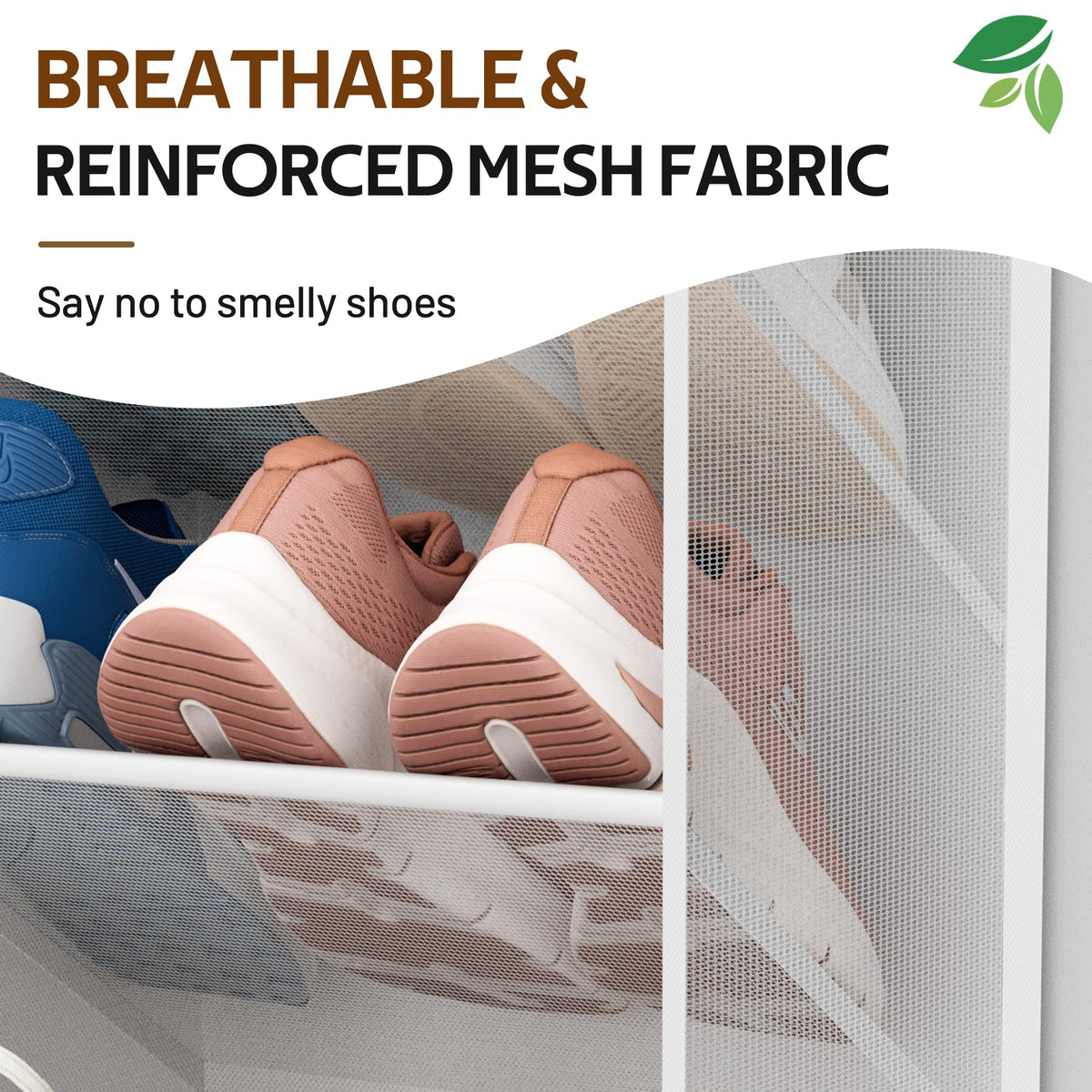 MISSLO 20-pocket layout stores various footwear and keeps closet tidy