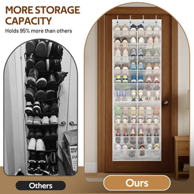 MISSLO 30-pair capacity in ten tiers fits sneakers and boots