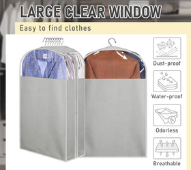 MISSLO 32-inch closet organizer bag helps maintain a tidy wardrobe