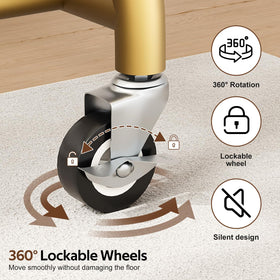 MISSLO dimensions 43W x 14.8D x 66H fit in tight rooms.