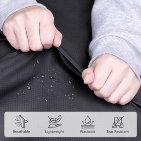 MISSLO 43-inch garment bag fits long coats and suits