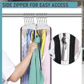 MISSLO bag features a durable side metal zipper for access.