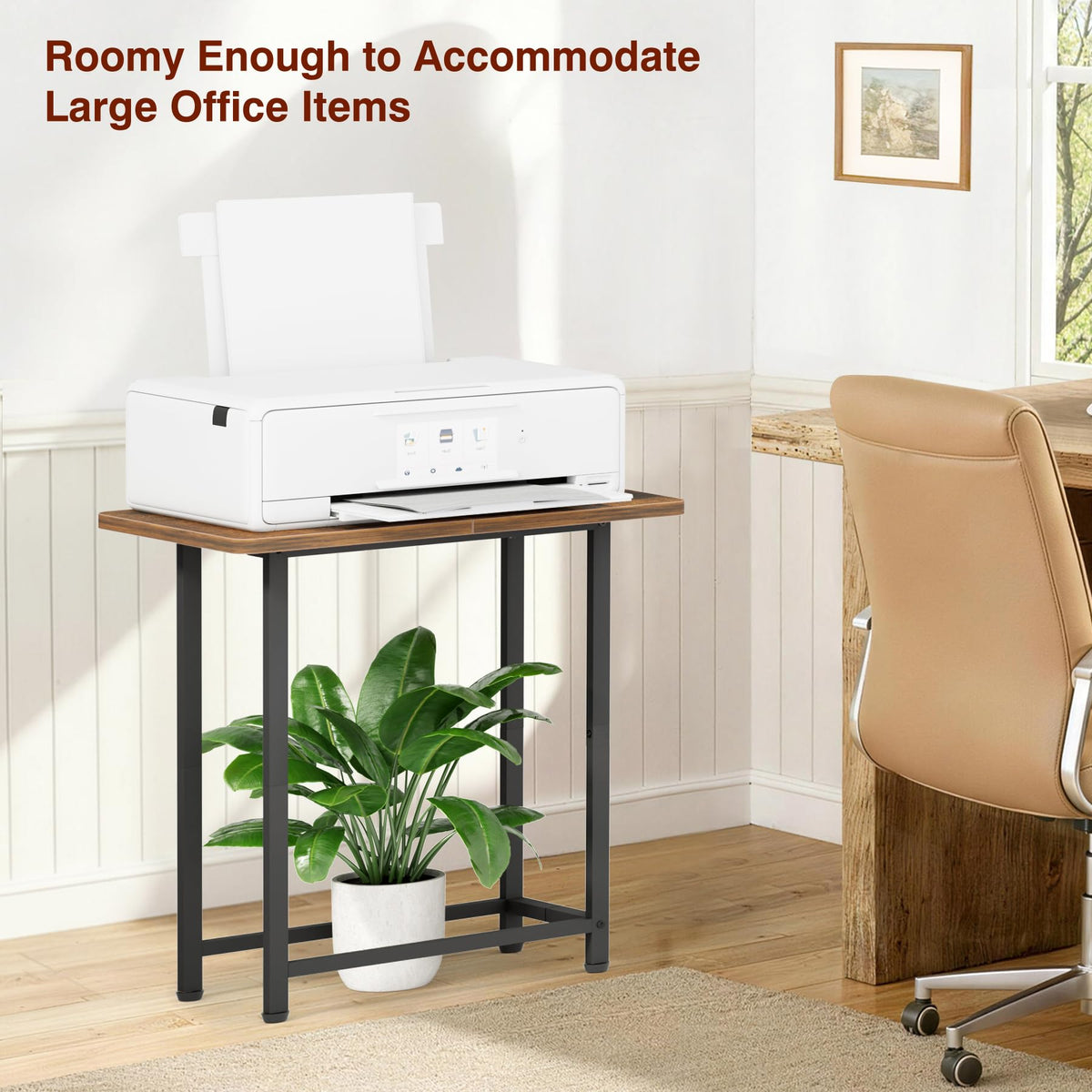 MISSLO plant friendly display shelf shows greenery by your seating area.