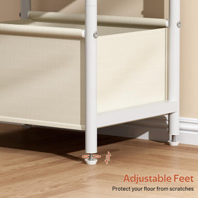 MISSLO Convenient bedside table use beside crib or chair for easy reach.