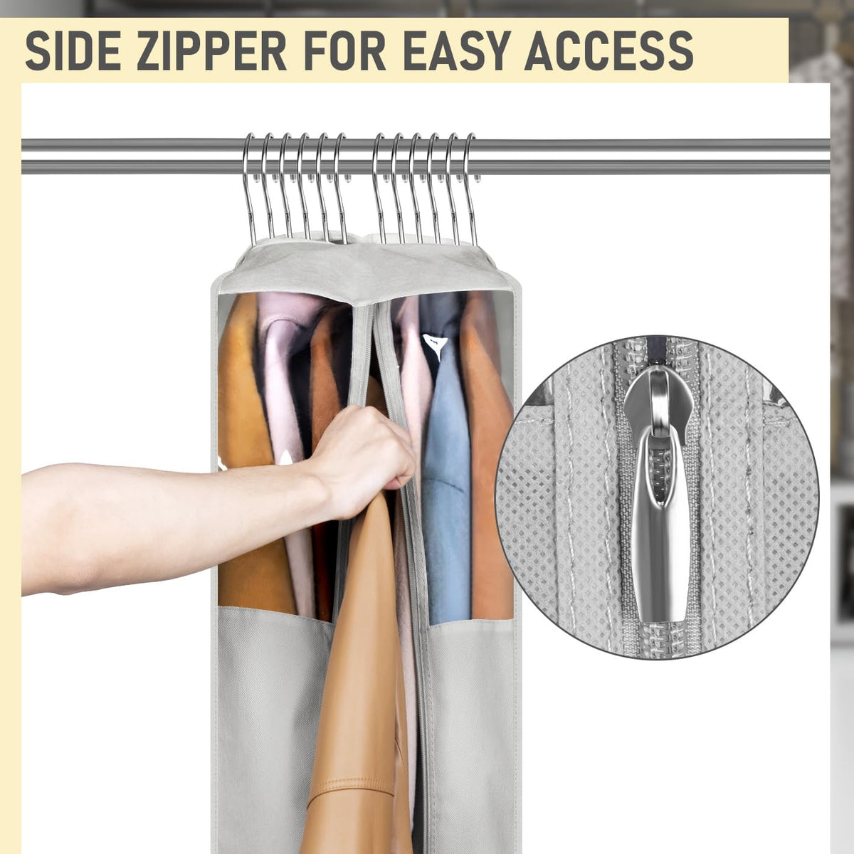MISSLO breathable top holes prevent odor buildup and dust entry