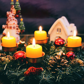 MISSYO Emergency-use candle providing dependable light during outages.