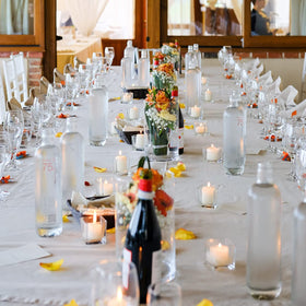 MISSYO 2x3 candle designed for hotels, lobbies, and restaurant tables.