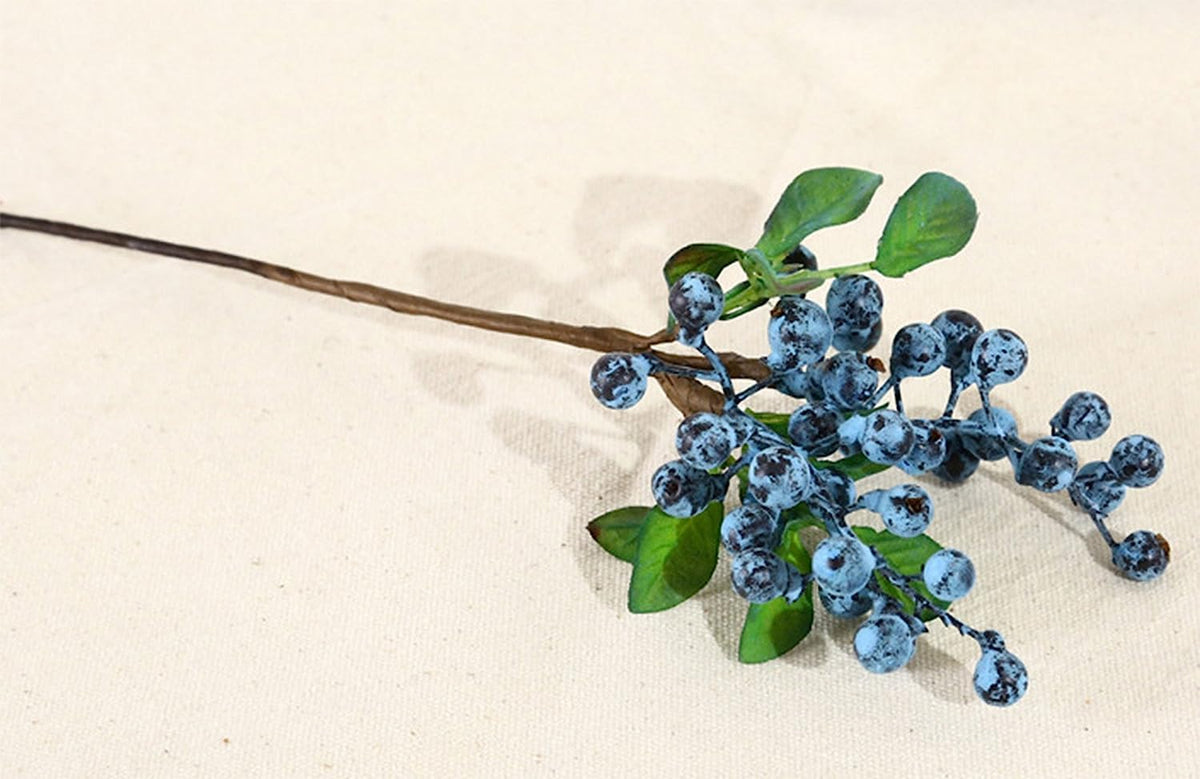 Mistari California faux blueberries for home decor and events