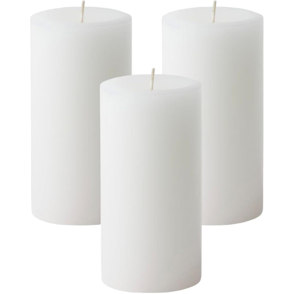 Mister Candle citronella candles on outdoor table for calm evenings