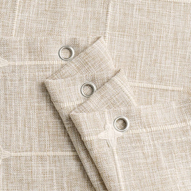 MitoVilla Boho Farmhouse curtain machine washable for easy care.