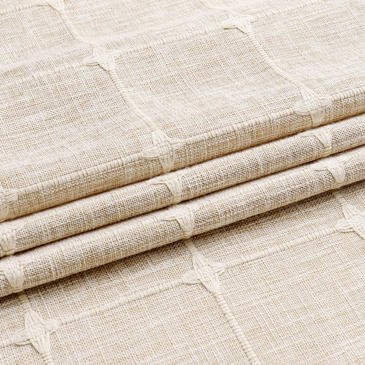 MitoVilla curtain with rust resistant grommets for durable daily use.
