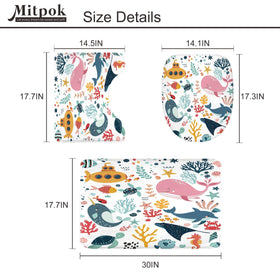 Mitpok 12-hook set for quick curtain installation