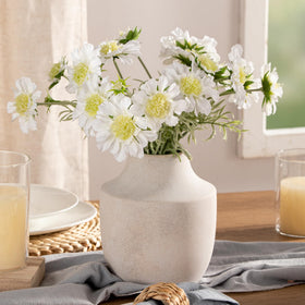 Mitt&Ditt mini vase off-white, versatile shelf or mantel accent